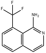 8-(trifluoroMethyl)isoquinolin-1-aMine Struktur