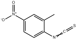 イソチオシアン酸2-メチル-4-ニトロフェニル 化学構造式