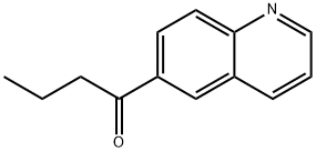 1-Quinolin-6-yl-butan-1-one Structure