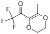 Ethanone, 1-(5,6-dihydro-3-methyl-1,4-dioxin-2-yl)-2,2,2-trifluoro- (9CI),135813-43-3,结构式