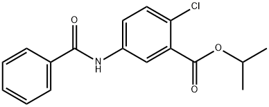 propan-2-yl 5-benzamido-2-chloro-benzoate|