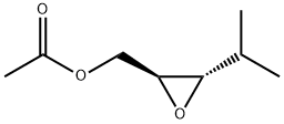 옥시란메탄올,3-(1-메틸에틸)-,아세테이트,(2S-트랜스)-(9CI)