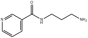 N-(3-aminopropyl)nicotinamide 结构式