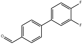 3',4'-DIFLUOROBIPHENYL-4-CARBALDEHYDE Struktur