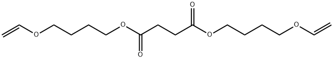 BIS(4-(VINYLOXY)BUTYL) SUCCINATE  98 Structure