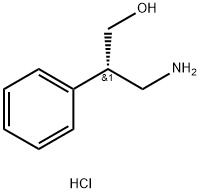 (S)-3-氨基-2-苯基丙烷-1-醇盐酸盐,135879-92-4,结构式