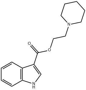 1-PIPERIDINYLETHYL-1H-INDOLE-3-CARBOXYLATE HYDROCHLORIDE|SB 203186盐酸盐