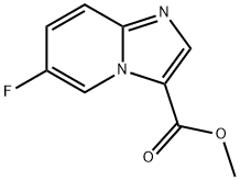 IMidazo[1,2-a]pyridine-3-carboxylic acid, 6-fluoro-, Methyl ester Structure