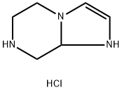 1,5,6,7,8,8a-hexahydroiMidazo[1,2-a]pyrazine hydrochloride Structure