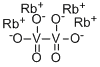 二バナジン酸テトラルビジウム 化学構造式