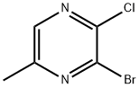 3-бромо-2-хлор-5-метилпиразин структура