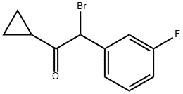 2-BroMo-1-cyclopropyl-2-(3-fluorophenyl)ethanone