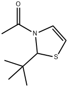 Thiazole,  3-acetyl-2-(1,1-dimethylethyl)-2,3-dihydro-  (9CI) Structure