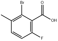 2-broMo-6-fluoro-3-Methylbenzoic acid|2-溴-6-氟-3-甲基苯甲酸