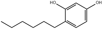 4-己基间苯二酚,136-77-6,结构式