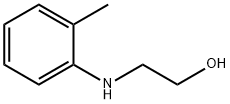N-羟乙基-邻甲基苯胺,136-80-1,结构式