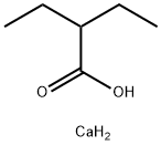 双(2-乙基丁酸)钙,136-91-4,结构式