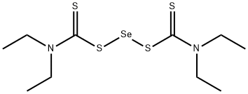ビス[(ジエチルチオカルバモイル)チオ]セレニド 化学構造式