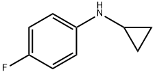 N-环丙基-4-氟苯胺,136005-64-6,结构式