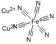 CUPRIC FERROCYANIDE Structure