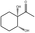 Ethanone, 1-(1,2-dihydroxycyclohexyl)-, (1S-trans)- (9CI) Structure