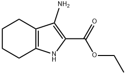 1H-Indole-2-carboxylicacid,3-amino-4,5,6,7-tetrahydro-,ethylester(9CI) Struktur