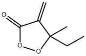 1,2-Dioxolan-3-one, 5-ethyl-5-methyl-4-methylene-|