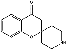 4-氧代-2-螺(哌啶-4-基)-苯并吡喃盐酸盐 结构式