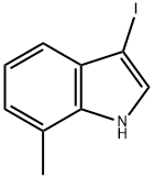 1H-Indole, 3-iodo-7-Methyl- Structure