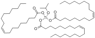 异丙基三油酸酰氧基钛酸酯, 136144-62-2, 结构式