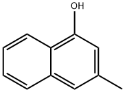 3-メチル-1-ナフトール 化学構造式