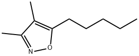 Isoxazole, 3,4-dimethyl-5-pentyl- (9CI) 结构式