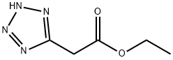 1H-四唑-5-乙酸乙酯, 13616-37-0, 结构式