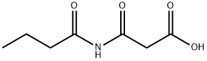 136179-67-4 Propanoic  acid,  3-oxo-3-[(1-oxobutyl)amino]-