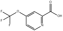 4-(trifluoromethoxy)picolinic acid Structure