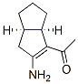 Ethanone, 1-(2-amino-3,3a,4,5,6,6a-hexahydro-1-pentalenyl)-, cis- (9CI) Structure