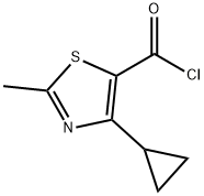 5-Thiazolecarbonyl chloride, 4-cyclopropyl-2-methyl- (9CI)|