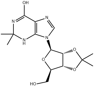 2,3-Dihydro-2,2-diMethyl-2',3'-O-(1-Methylethylidene)inosine,136207-52-8,结构式