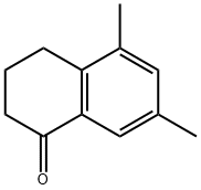 5,7-二甲基-3,4-二氢-2H-1-萘酮,13621-25-5,结构式