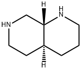 (4AS,8aR)-1,2,3,4,4a,5,6,7,8,8a-Decahydro-1,7-naphthyridine 结构式