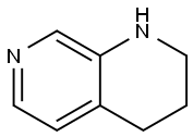 1,2,3,4-四氢-1,7-吡啶并吡啶 结构式