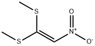 1,1-ビス(メチルチオ)-2-ニトロエチレン 化学構造式