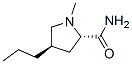 2-Pyrrolidinecarboxamide,1-methyl-4-propyl-,trans-(8CI,9CI) Structure