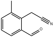 Benzeneacetonitrile, 2-formyl-6-methyl- (9CI) 结构式