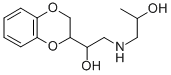 α-[[(2-Hydroxypropyl)amino]methyl]-1,4-benzodioxane-2-methanol 结构式