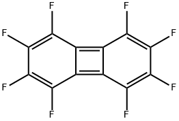 OCTAFLUOROBIPHENYLENE,13628-92-7,结构式