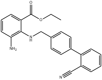 Ethyl-3-Amino-2-[(2'-Cyanoiphenyl-4-yl) Methyl]-Amino Benzoate