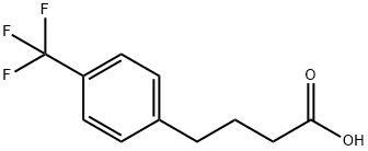 4-三氟甲基苯丁酸, 136295-01-7, 结构式