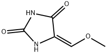 5-(methoxymethylene)-2,4-imidazolidinedione 结构式