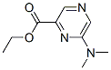 6-(Dimethylamino)-2-pyrazinecarboxylic acid ethyl ester Structure